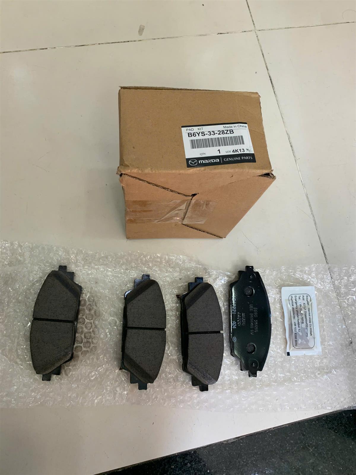 Má phanh trước Mazda 3 2013-2020, CX3, CX30 CH