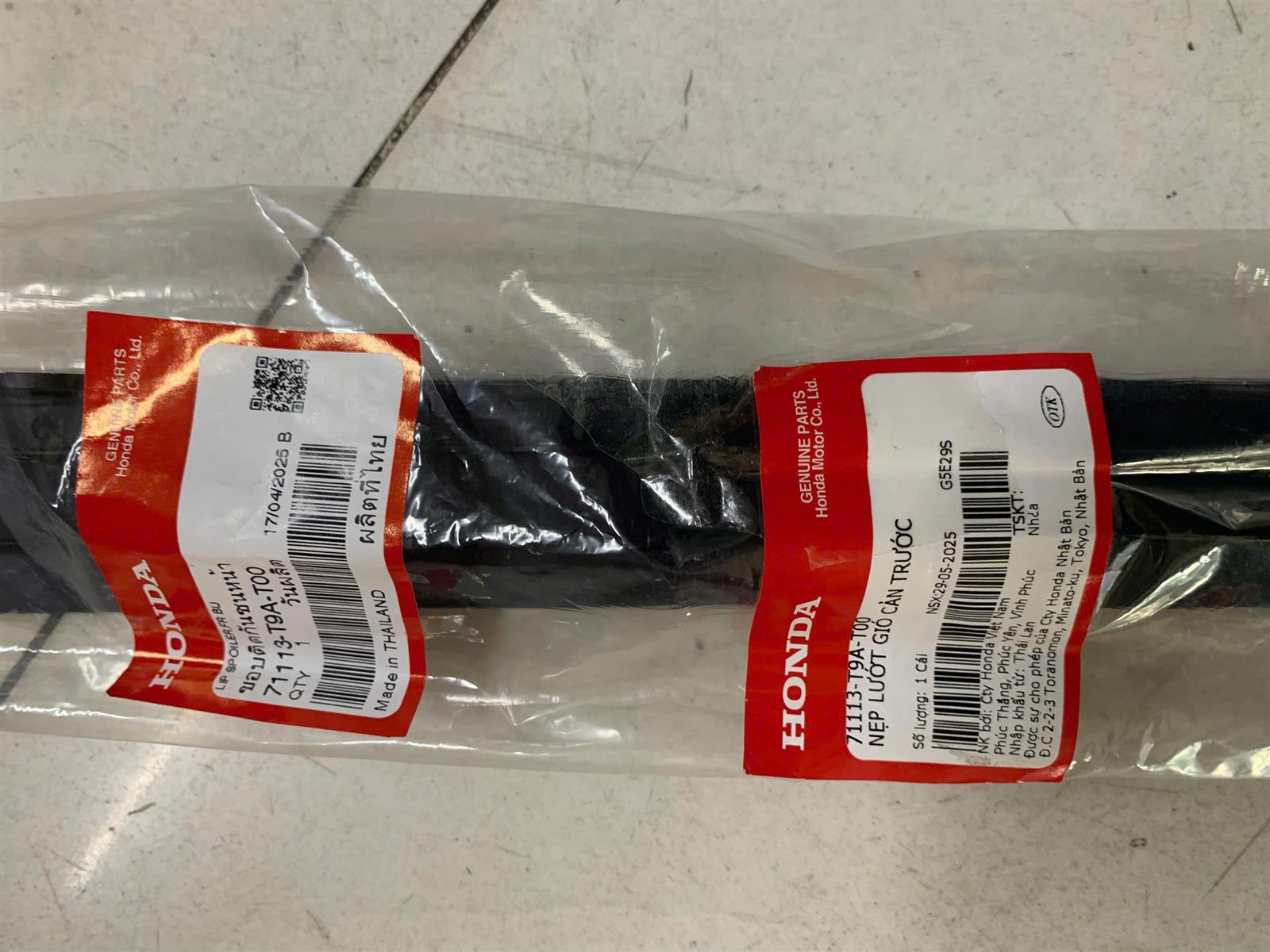 Ốp cản trước Honda City 2014-2019 TH