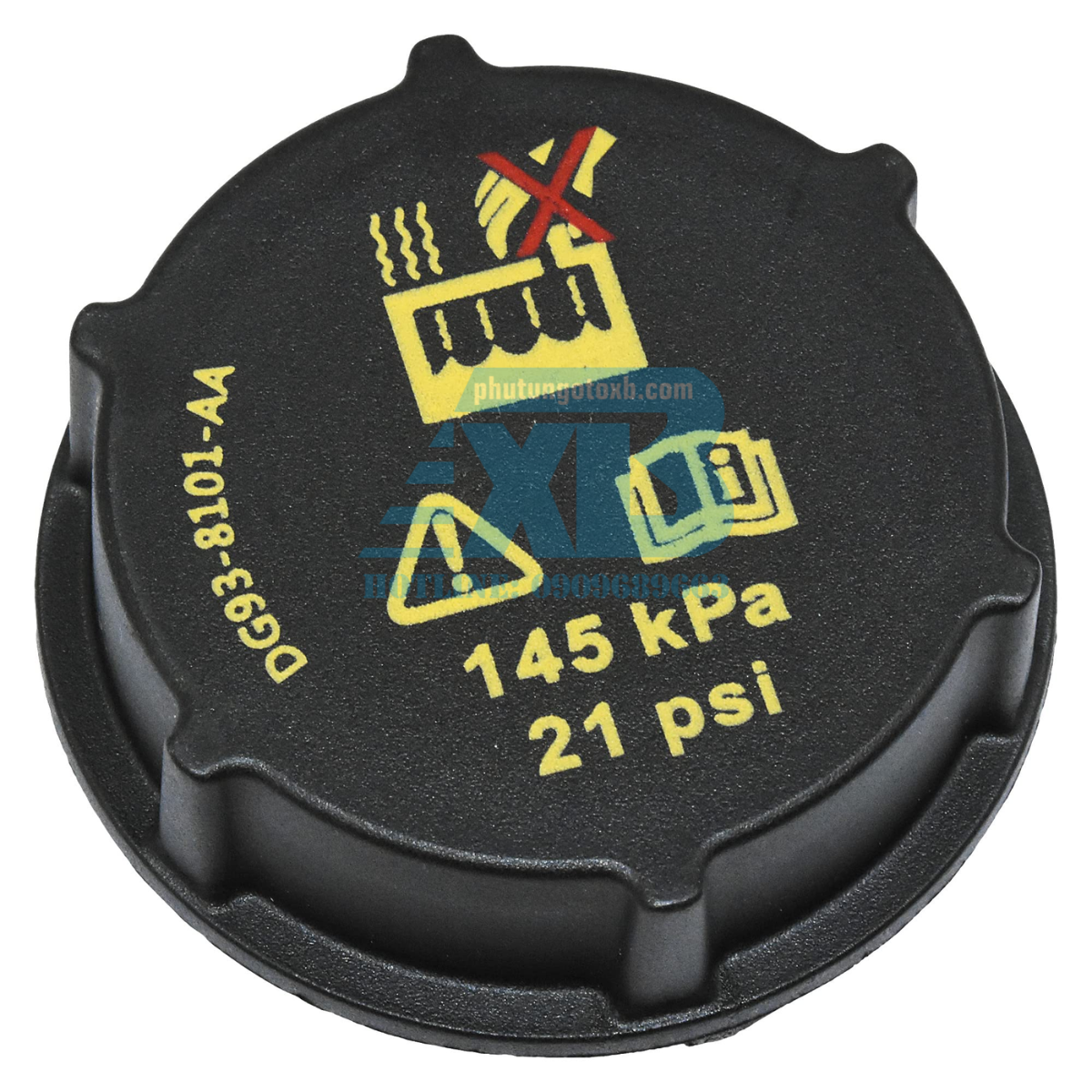 Nắp bình nước phụ Ford Transit 2008-2020, Ranger 2012-2022, Fiesta 2015, focus 2009-2017, Ecosport 2015-2018, mondeo 2014-2018 CH