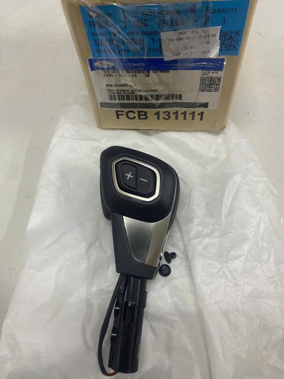 Tay nắm cần gạt số Ford Ranger 2.0, Everest 2.0 2018-2022, Raptor CH