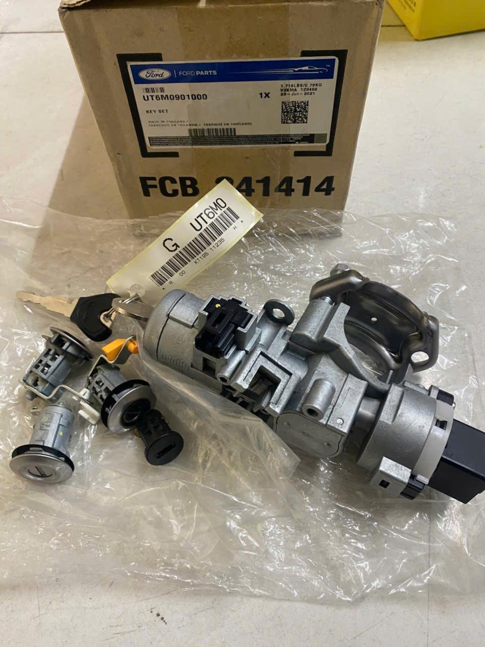 Bộ ổ khóa đề vô lăng + cánh Ford Ranger 2005-2007, Everest 2005-2007 CH