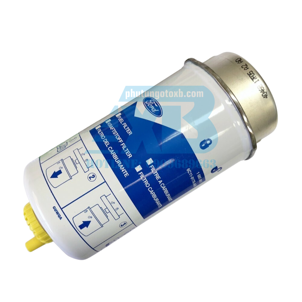 Lọc dầu Ford Transit 2009-2013 JMC (ngàm)