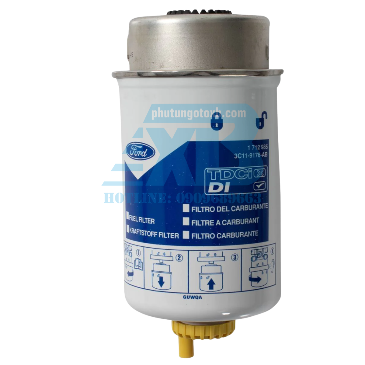 Lọc dầu Ford Transit 2009-2013 CH