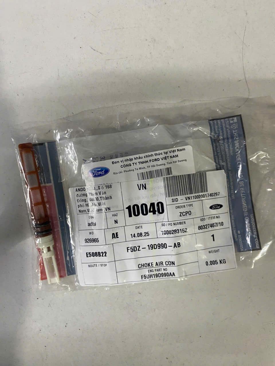 Van tiết lưu Ford Escape 3.0 2001-2007, Focus 2000-2007, Explorer (ống ) CH