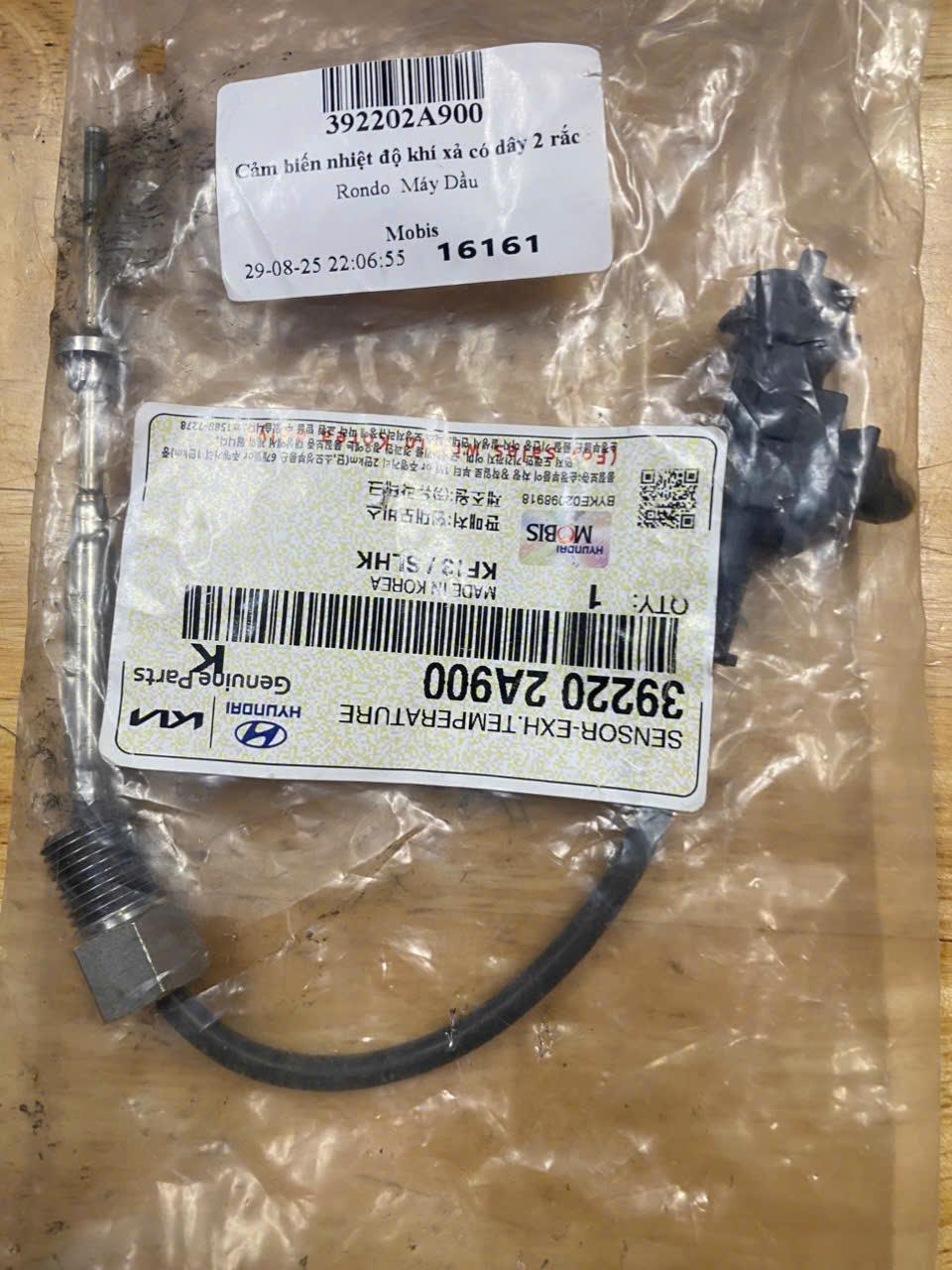 Cảm biến nhiệt độ khí xả Kia Carens, i40, Tucson, Sportage III Carens IV, Optima 1.7 CH