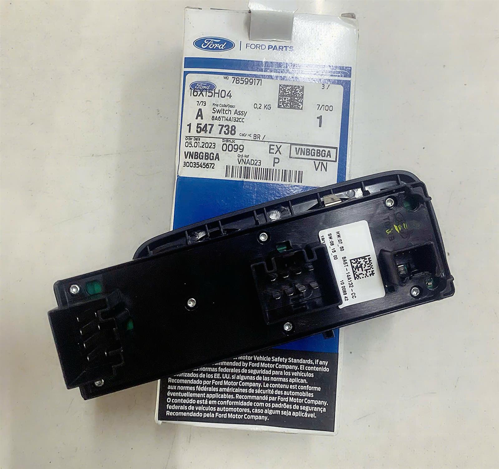 Công tắc bấm kính tổng Ford Fiesta 2008-2017 CH