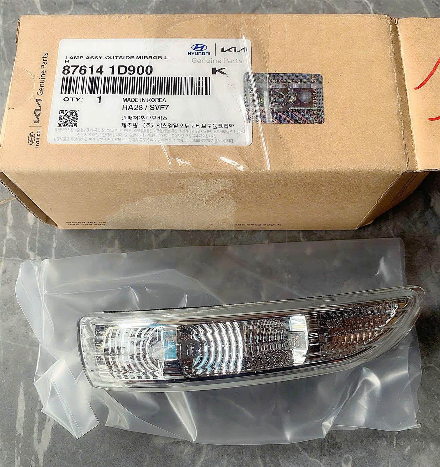 Đèn Xinhan trên kính chiếu hậu Huyndai Grand I10, Rondo, Carens CH