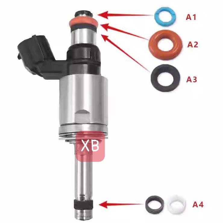 Bộ phốt trên cây kim phun Mazda CX5 2015-2018 TH(1 bộ 4 phốt)