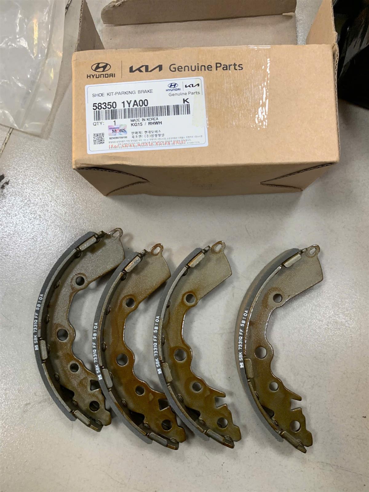 Má phanh sau Kia Morning 2011-2015, Picanto 2011 CH