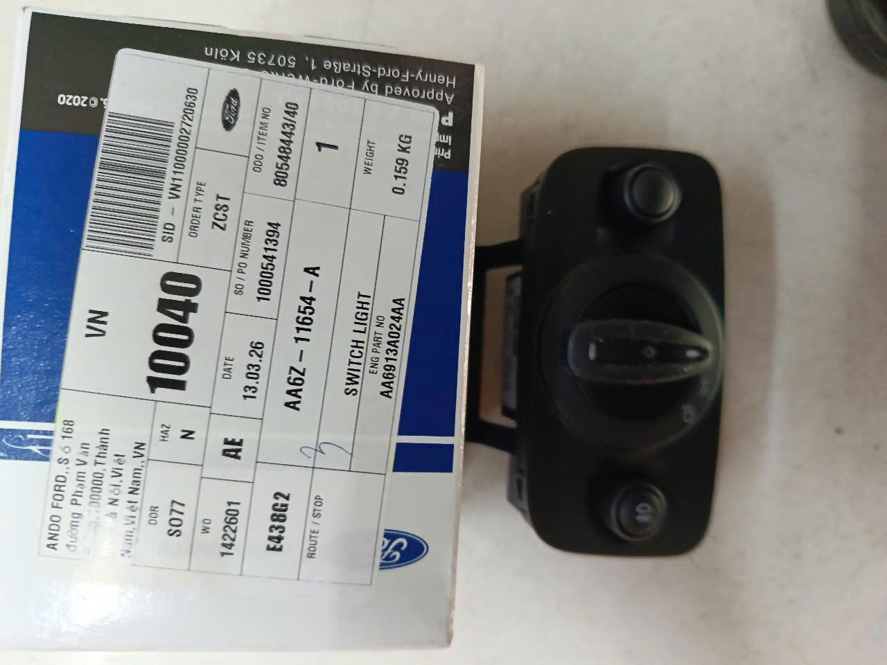 Công tắc chỉnh đèn pha Ford Fiesta 2011-2018 CH