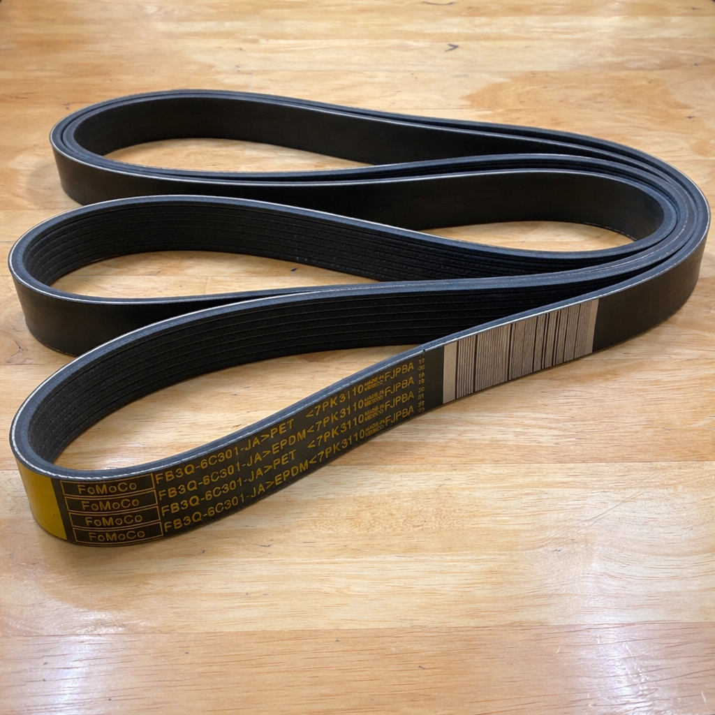 Dây curoa máy phát Ford Ranger 3.2 2016-2018, BT50 3.2 CH( Thướt lái điện)