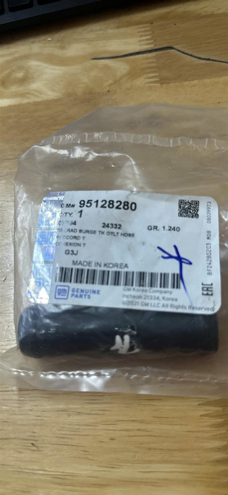 Co chia nước Chevrolet Trax 2021 CH