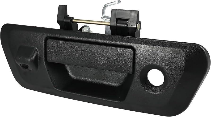 Tay mở bửng sau có lỗ camera Nissan Navara 2014-2017 CH