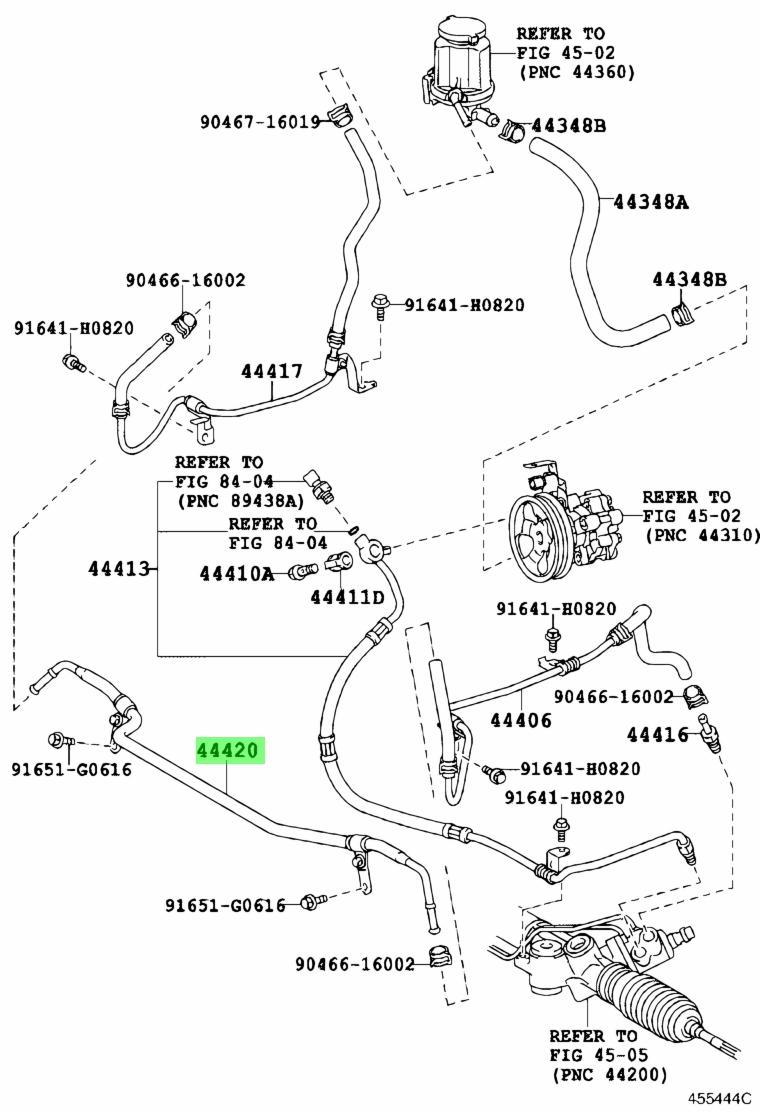 Ống dầu Toyota Land Cruiser, Lexus LX450 CH