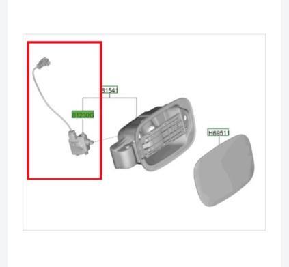 Motor nắp bình xăng Hyundai Tucson 2022-2025 CH