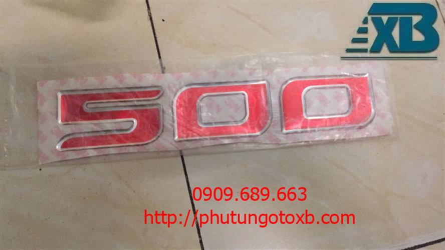 Logo chữ 500 (Hino 500 )