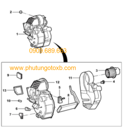 Hộp dàn lạnh Taplo Ford Transit 2014-2020 CH Ford transit 2014