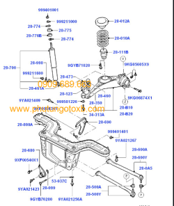 Càng I sau Ford Escape 3.0 LH CH Ford Escap 3.0 2003