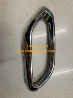 Ốp mạ đuôi bô sau Mercedes GLC 200 2021 TH