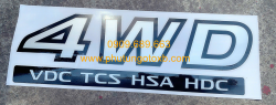 Tem chữ 4WD Nissan TH