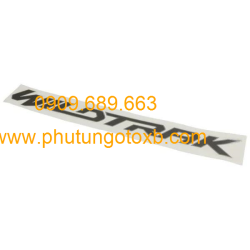 Tem chữ Wildtrack cánh cửa Ford Ranger CH