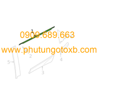 Nẹp chân kính ngoài cửa sau Ford Ecosport 2014-2018 CH