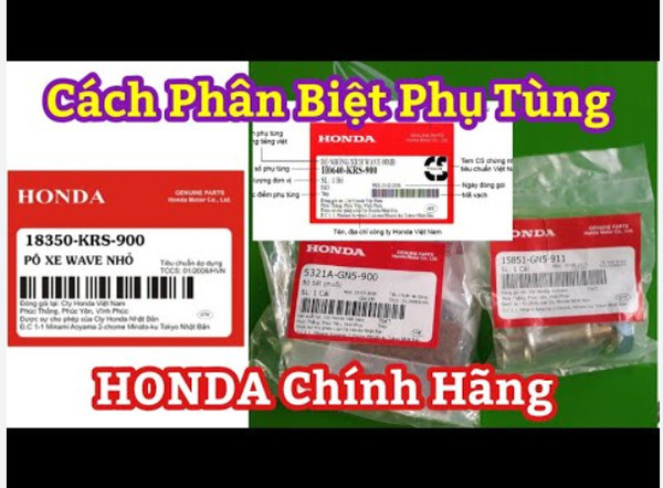 Phụ tùng honda chính hãng có những điểm nổi bật gì?