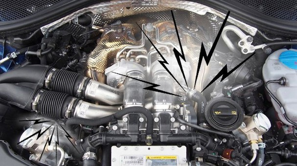 Một số bộ phận dễ hư hỏng thường được thấy trên xe ô tô