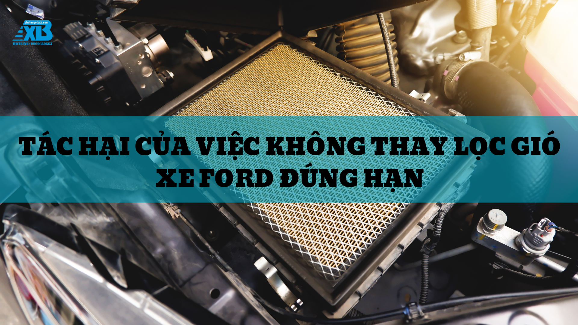 Tác hại của việc không thay lọc gió xe Ford đúng hạn