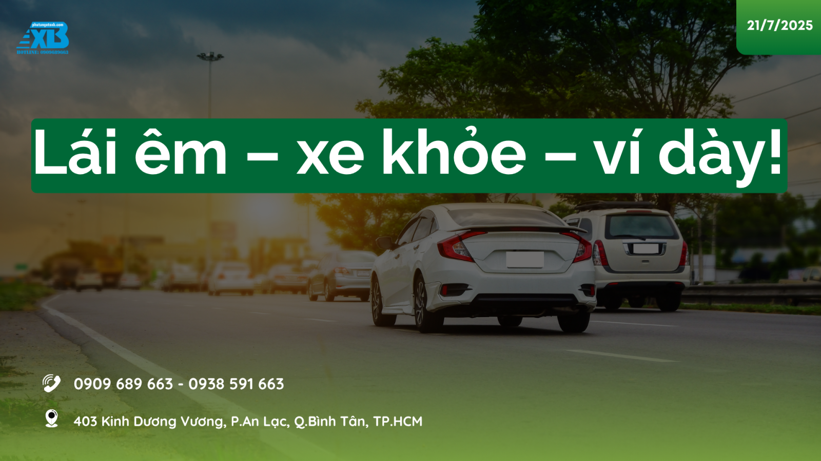 ✅ Lái êm – xe khỏe – ví dày!