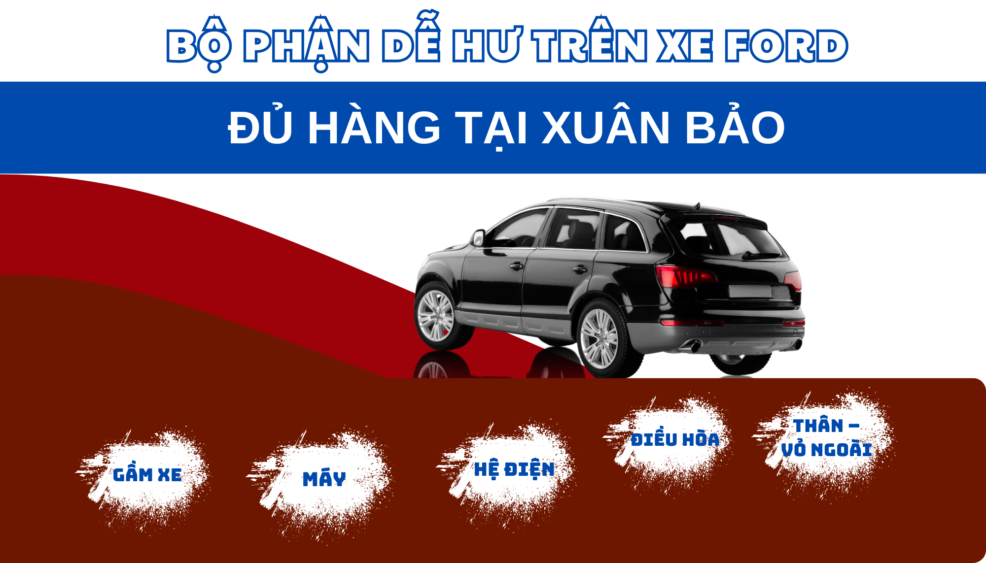 Các Bộ Phận Dễ Hư Hỏng Trên Xe Ford – Và Cách Thay Thế Kịp Thời