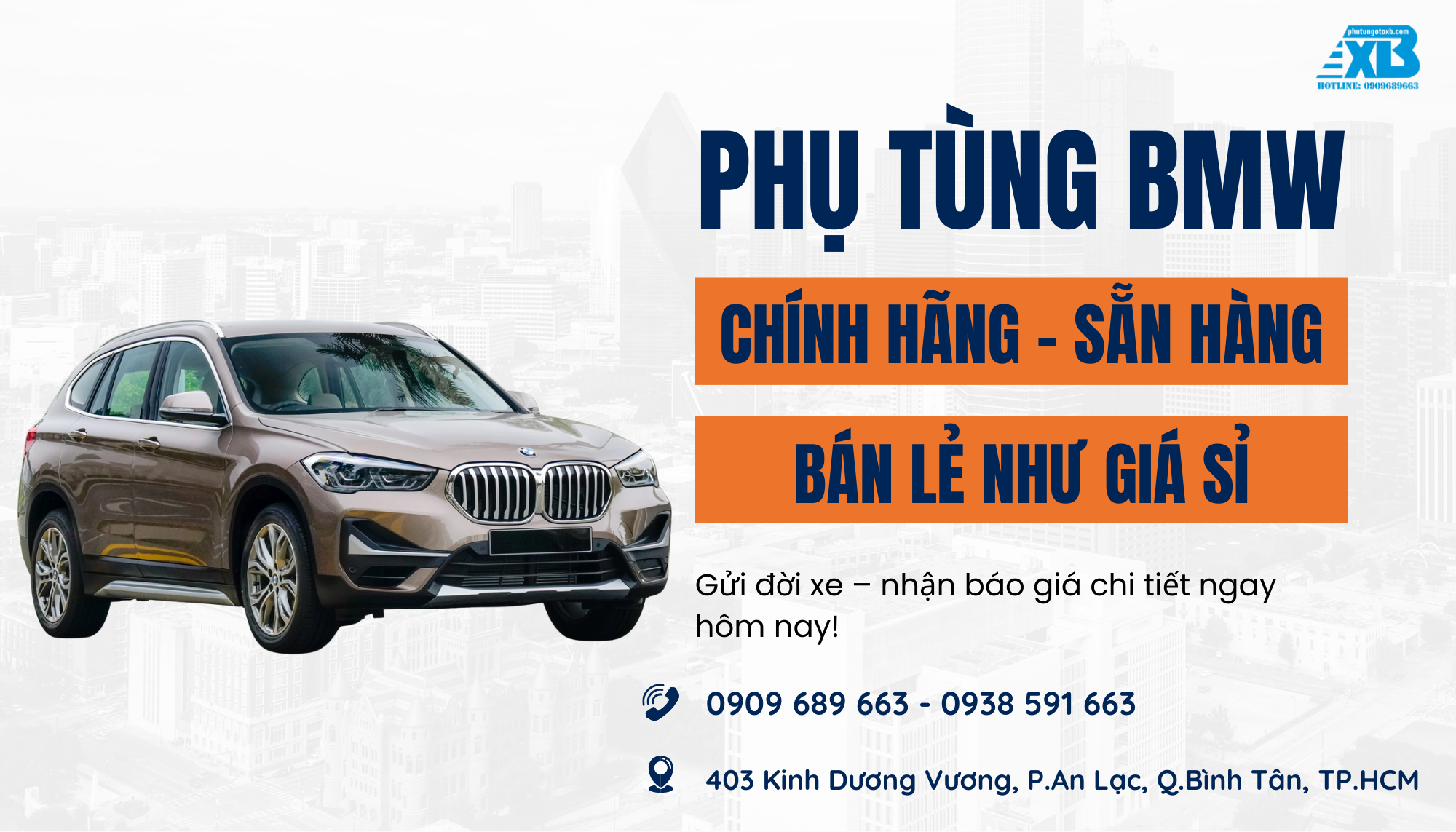 Phụ tùng BMW chính hãng | Xuân Bảo – Đầy đủ, Giá tốt, Giao toàn quốc