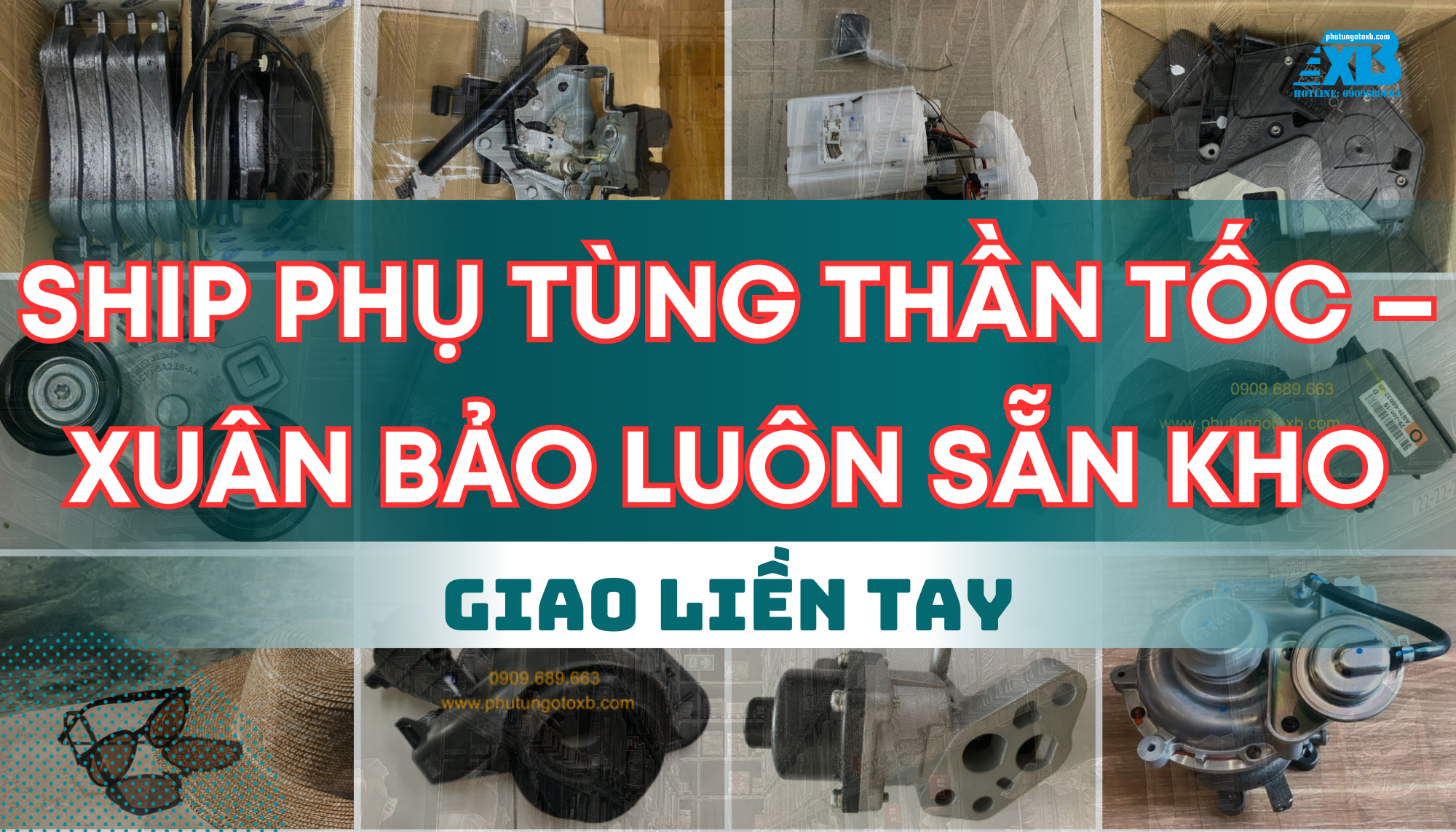 🚚 Ship phụ tùng thần tốc – Xuân Bảo luôn sẵn kho, giao liền tay!