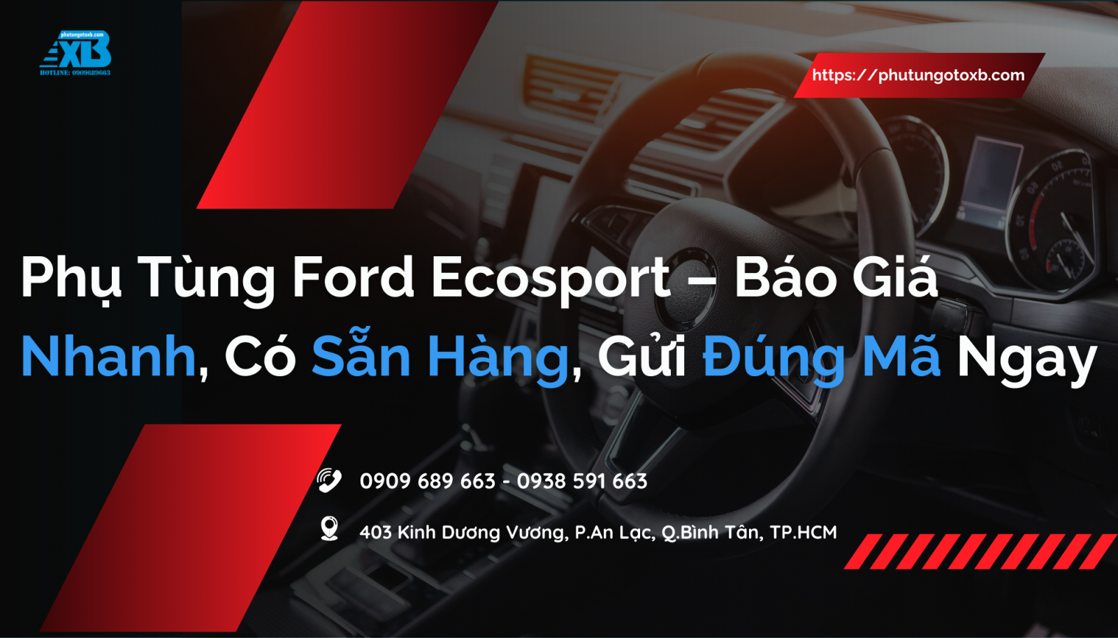 Phụ Tùng Ford Ecosport Có Sẵn Hàng: Gửi Tên Xe Là Báo Giá Đúng Mã Ngay