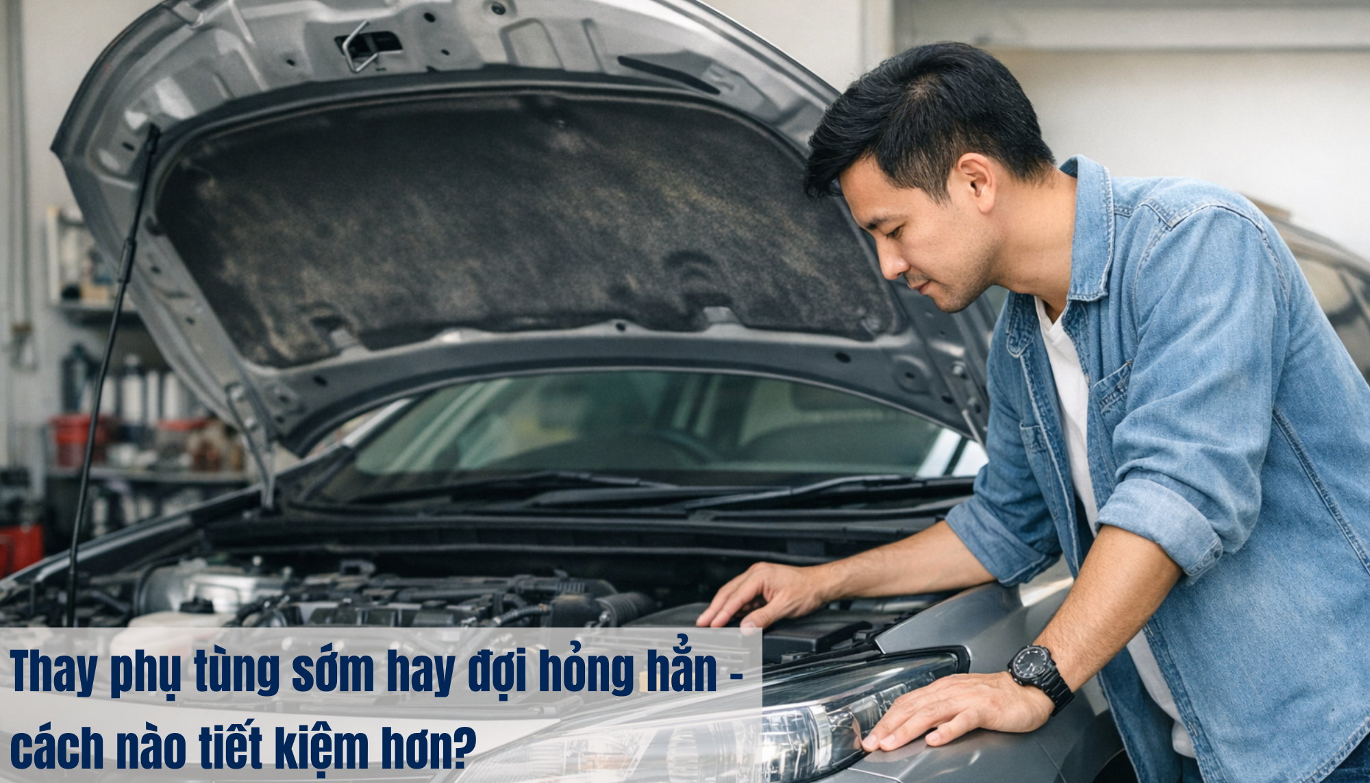 Thay phụ tùng sớm hay đợi hỏng hẳn – cách nào tiết kiệm hơn?